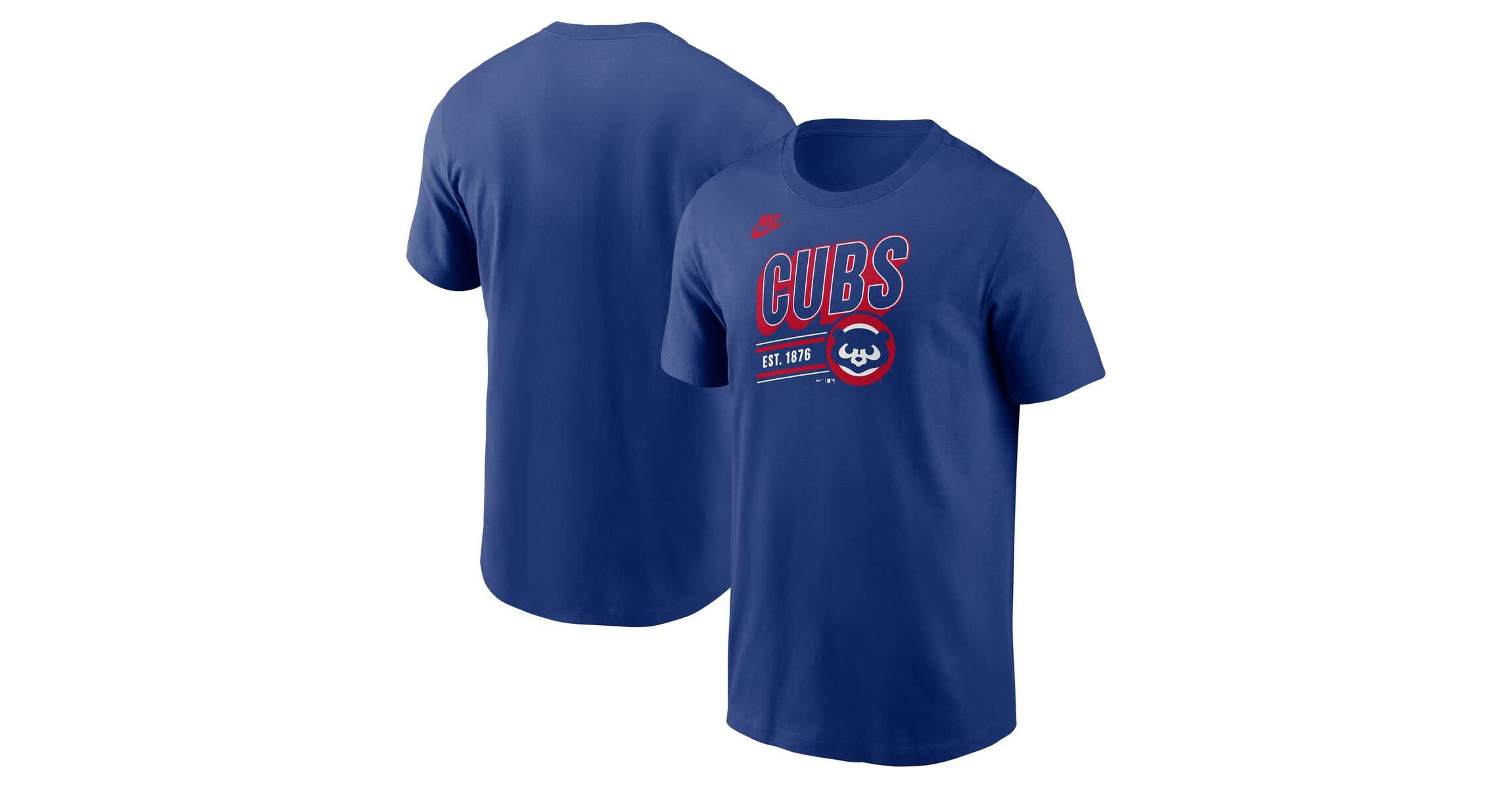 MLB Nike Chicago Cubs Cooperstown Collection Retro T-Shirt