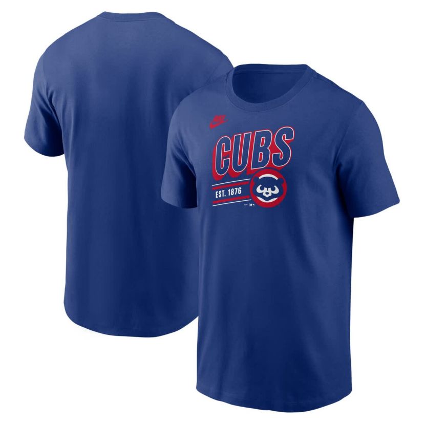 MLB Nike Chicago Cubs Cooperstown Collection Retro T-Shirt