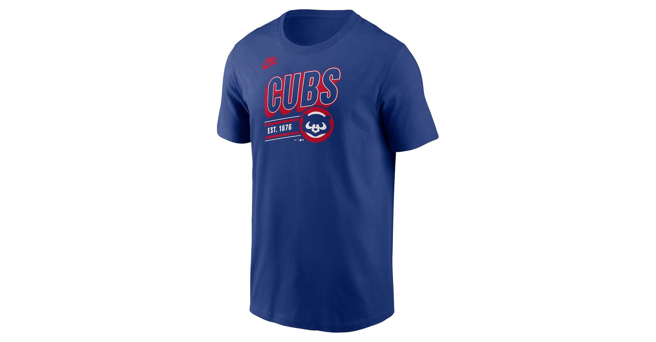 MLB Nike Chicago Cubs Cooperstown Collection Retro T-Shirt