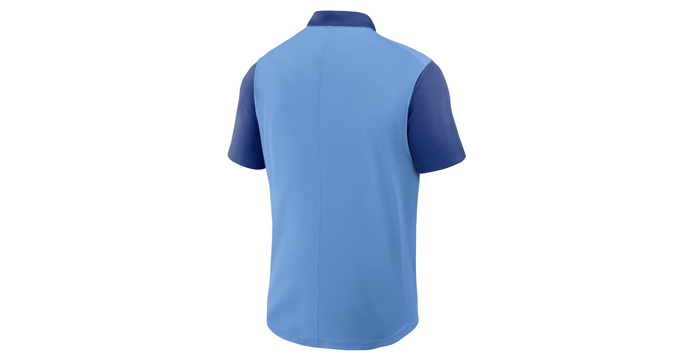 Cooperstown Teams Nike Light Blue/Royal Brooklyn Dodgers Cooperstown Collection Color-Block Victory Dri-FIT Polo
