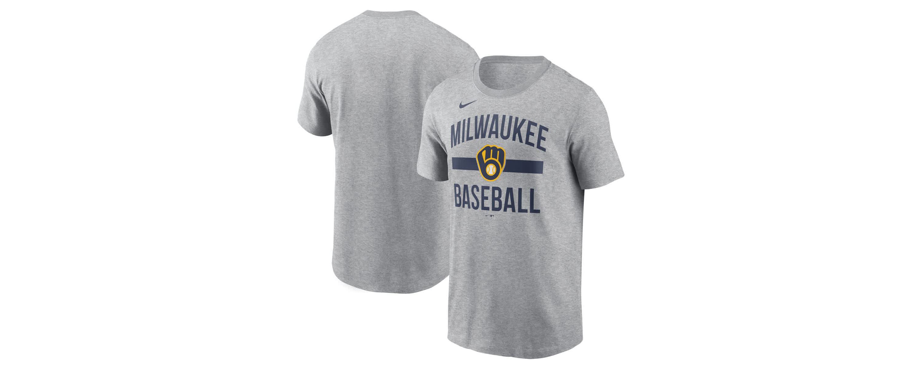 MLB Nike Milwaukee Brewers Arched T-Shirt