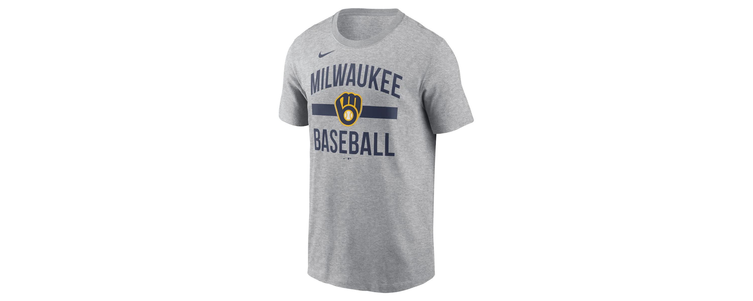 MLB Nike Milwaukee Brewers Arched T-Shirt