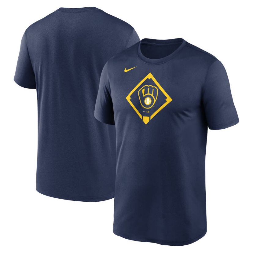 MLB Nike Milwaukee Brewers Icon Legend Performance T-Shirt