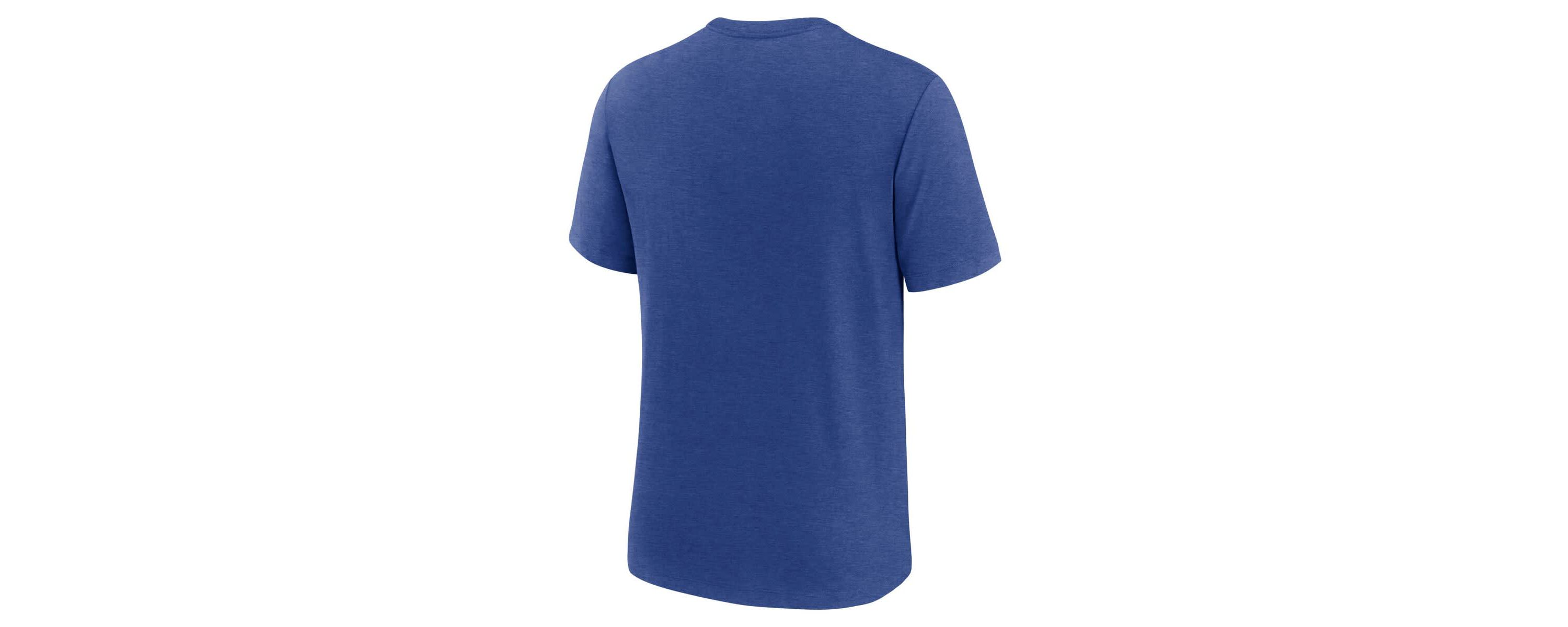 MLB Nike Los Angeles Dodgers Logo Tri-Blend T-Shirt