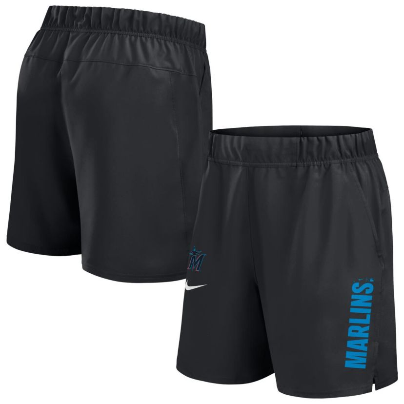 MLB Nike Miami Marlins Woven Victory Dri-FIT Shorts