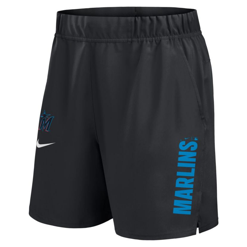 MLB Nike Miami Marlins Woven Victory Dri-FIT Shorts