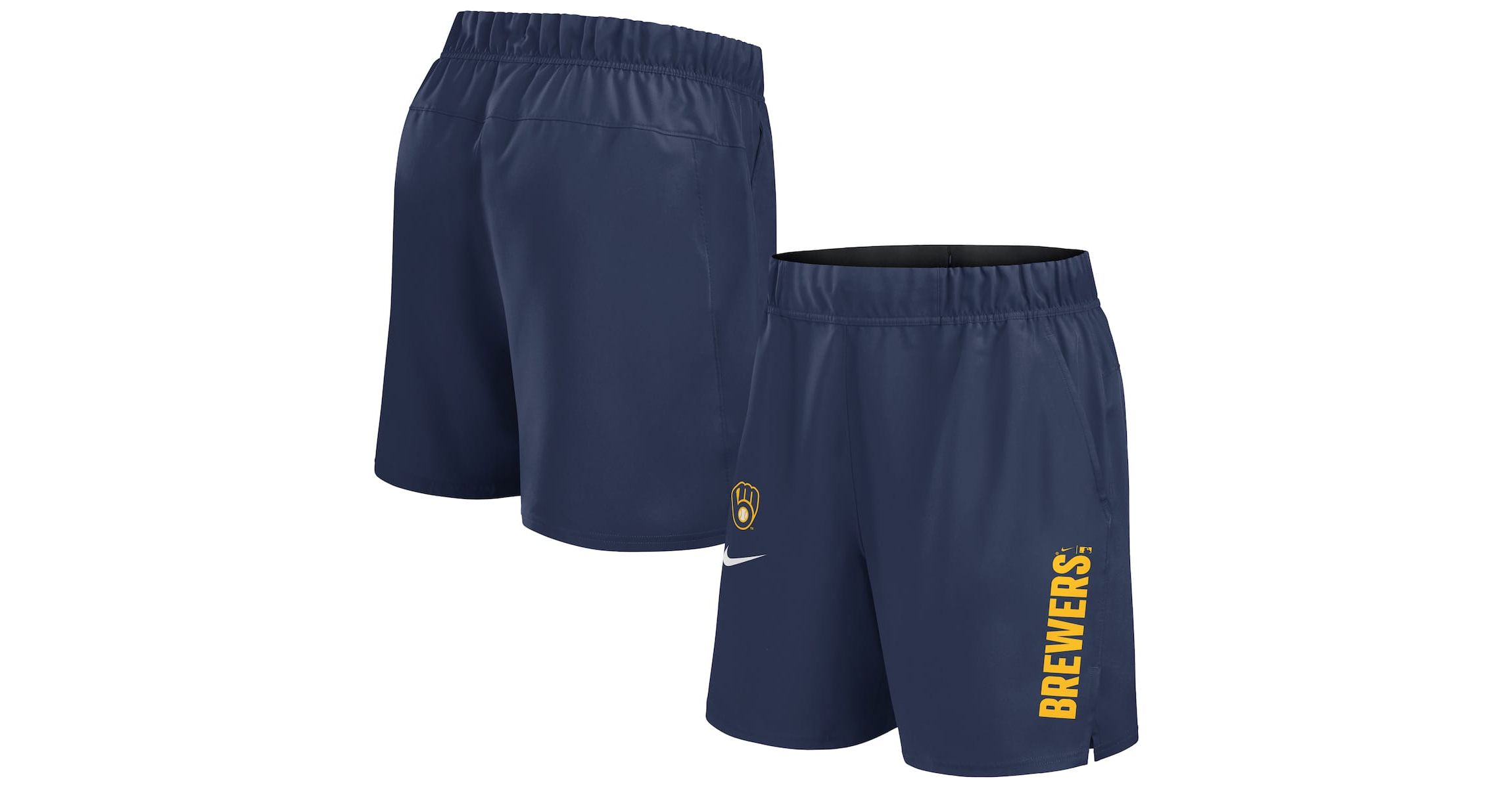 MLB Nike Milwaukee Brewers Woven Victory Dri-FIT Shorts