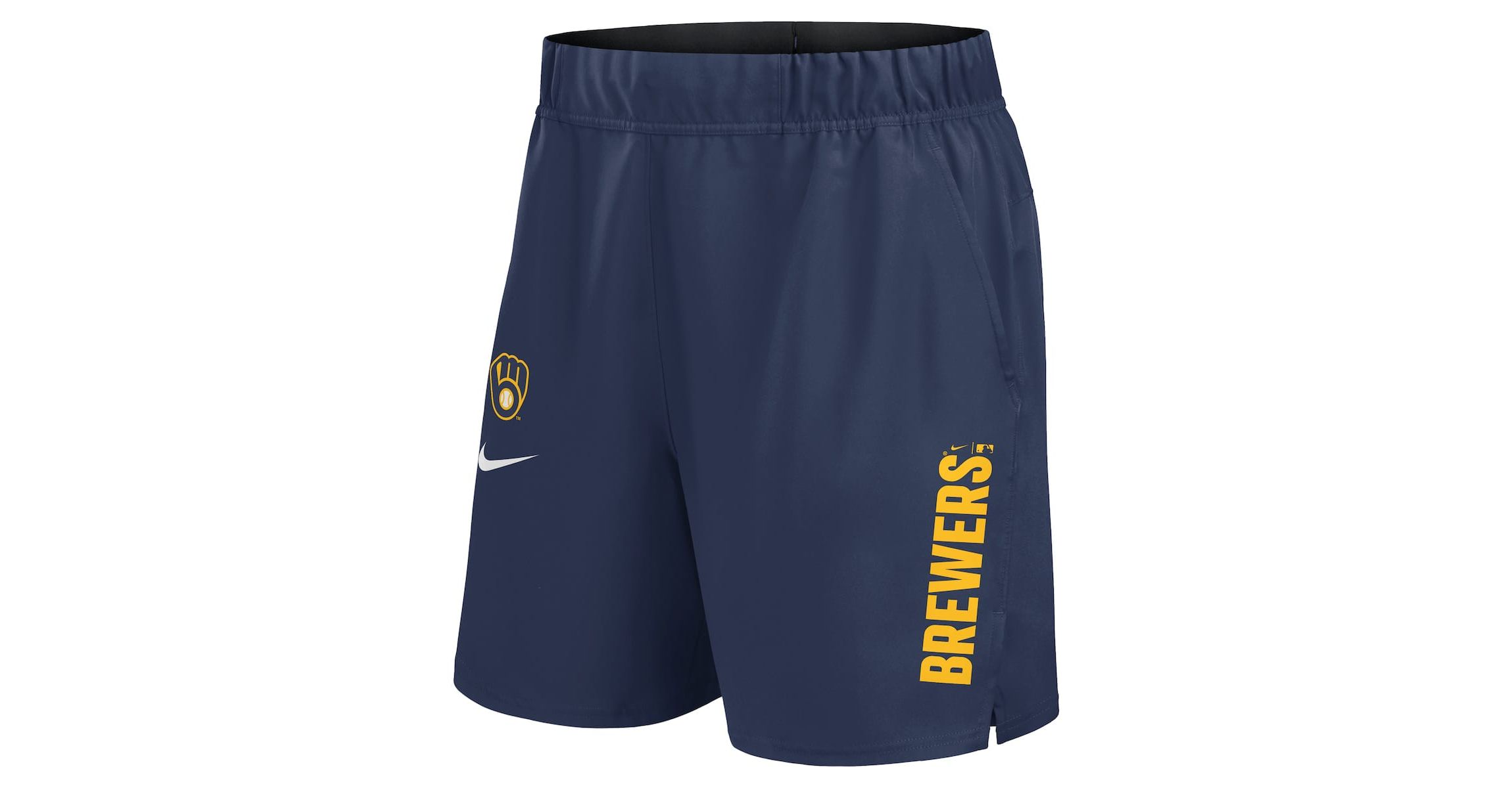 MLB Nike Milwaukee Brewers Woven Victory Dri-FIT Shorts