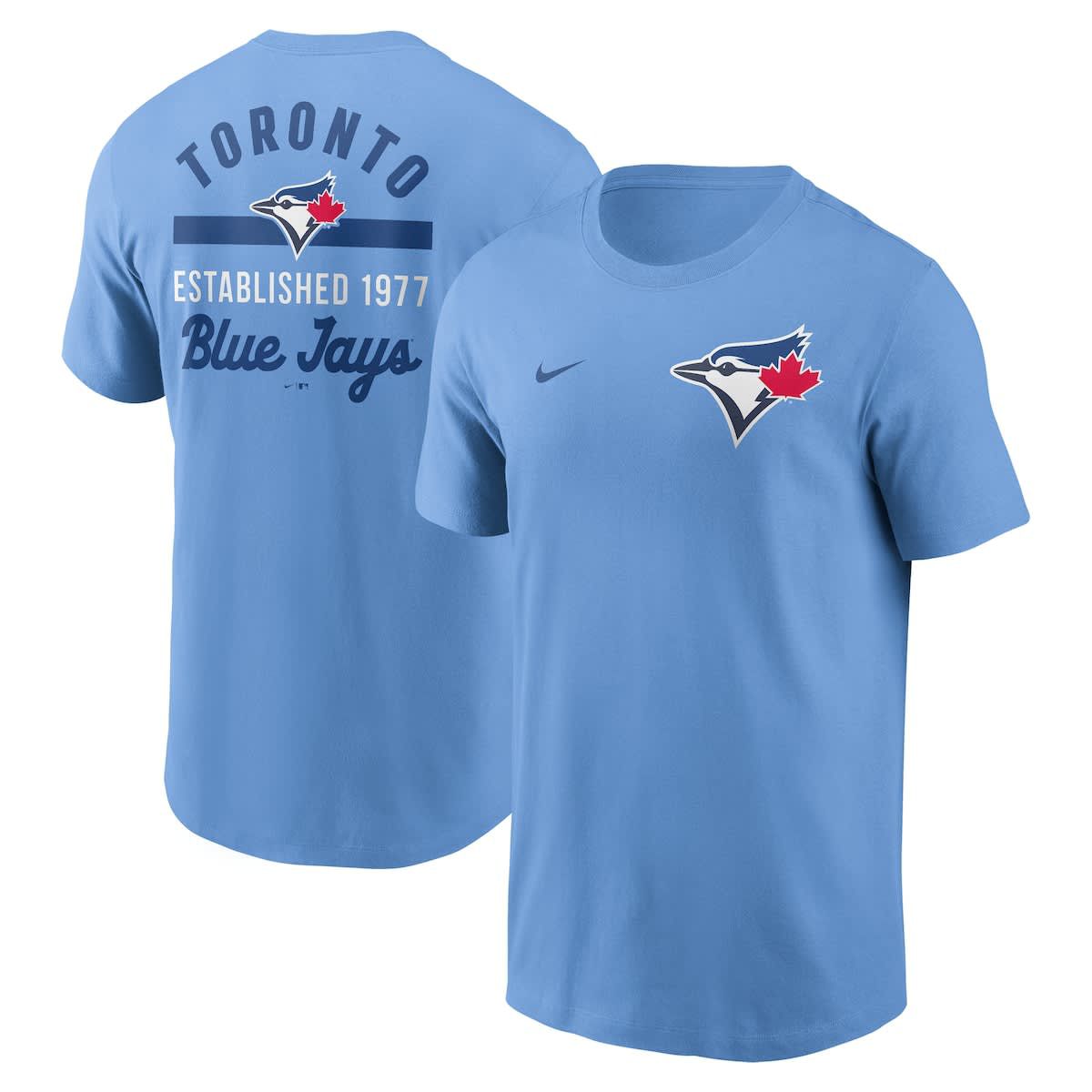 Toronto Blue Jays MLB Nike Powder Toronto Jays 2-Hit T-Shirt
