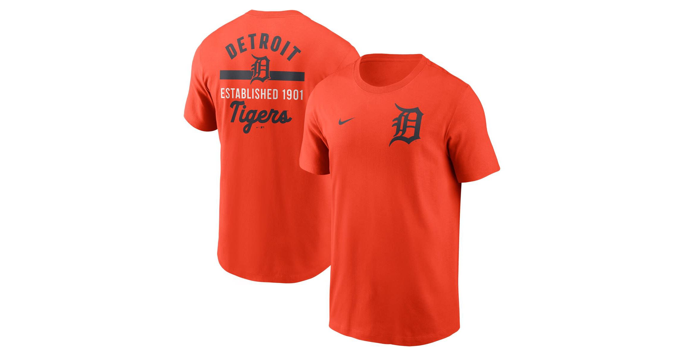 MLB Nike Detroit Tigers 2-Hit T-Shirt
