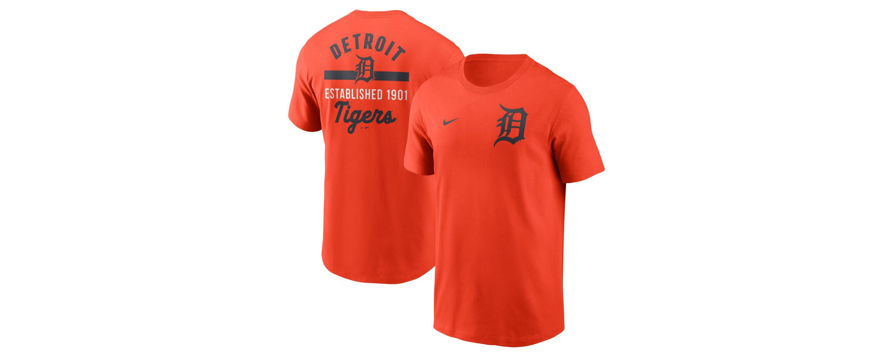MLB Nike Detroit Tigers 2-Hit T-Shirt