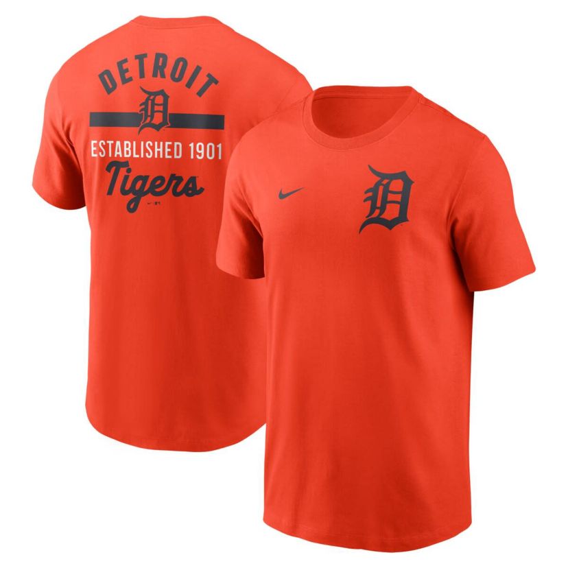 MLB Nike Detroit Tigers 2-Hit T-Shirt