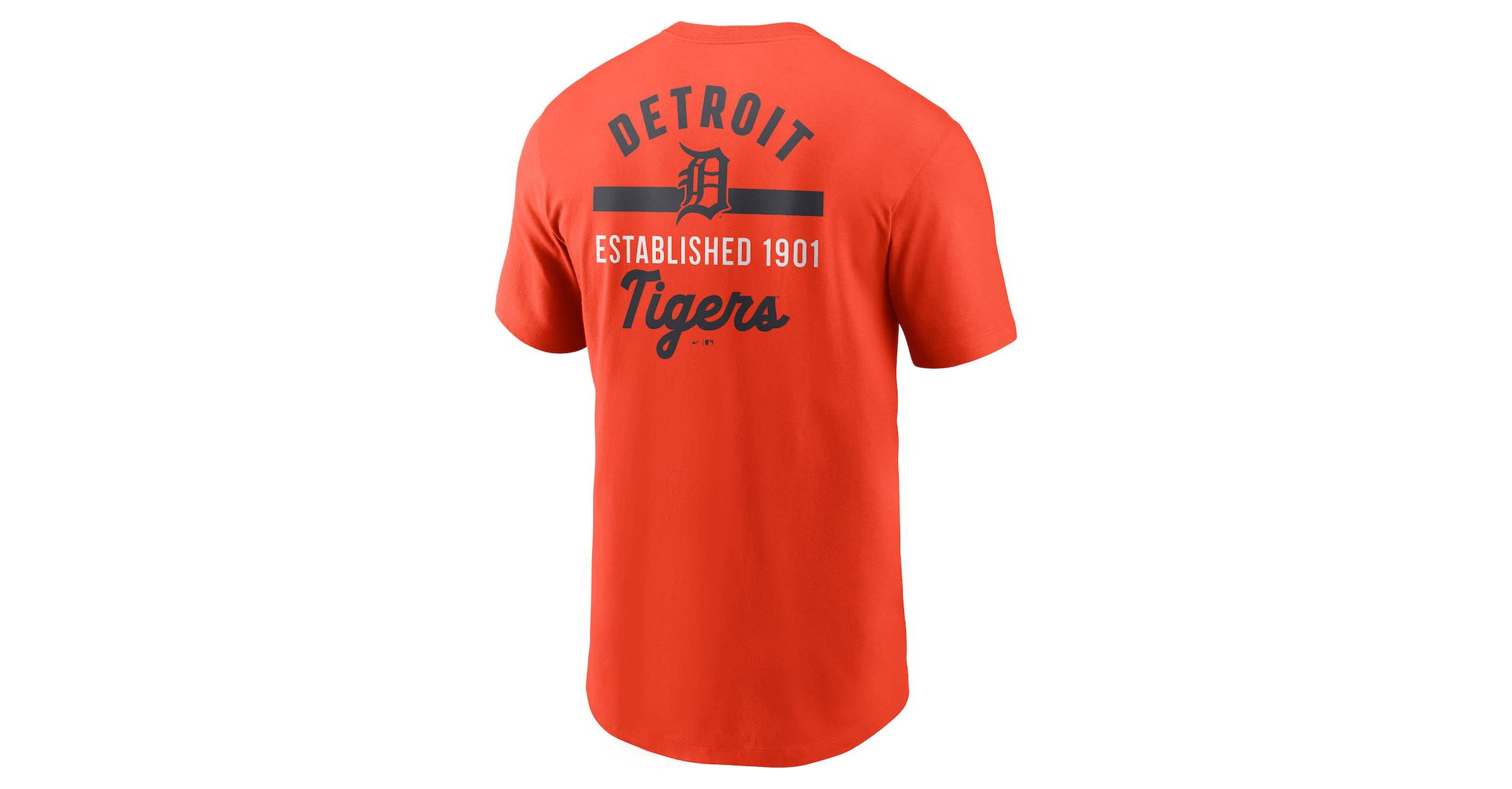 MLB Nike Detroit Tigers 2-Hit T-Shirt