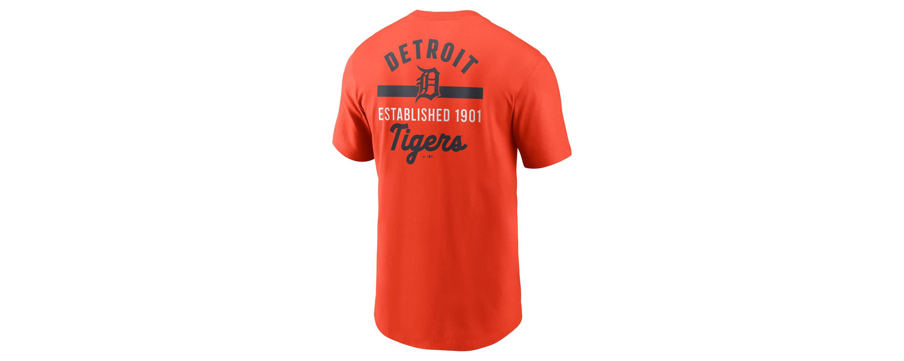 MLB Nike Detroit Tigers 2-Hit T-Shirt