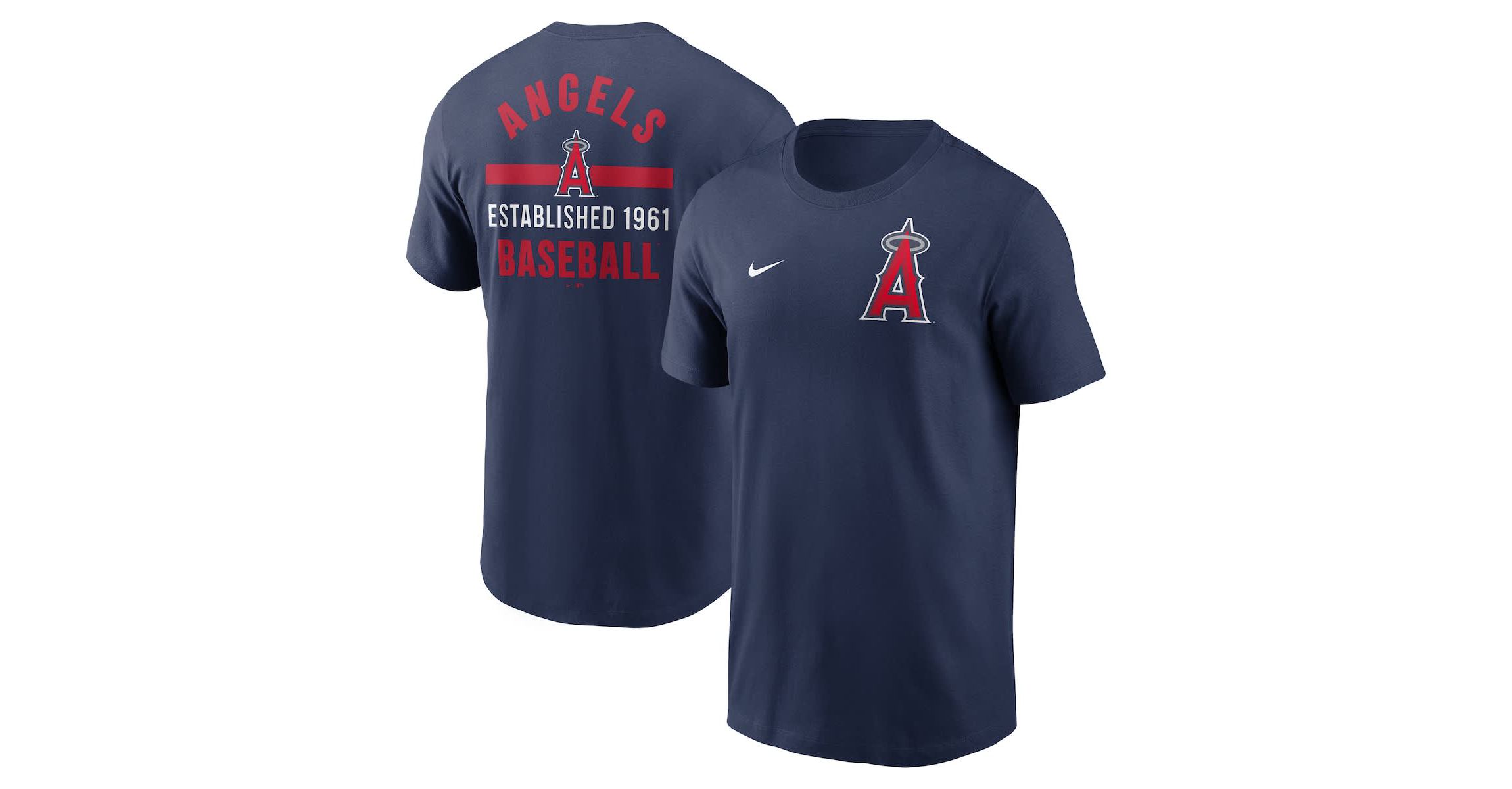 MLB Nike Los Angeles Angels 2-Hit T-Shirt