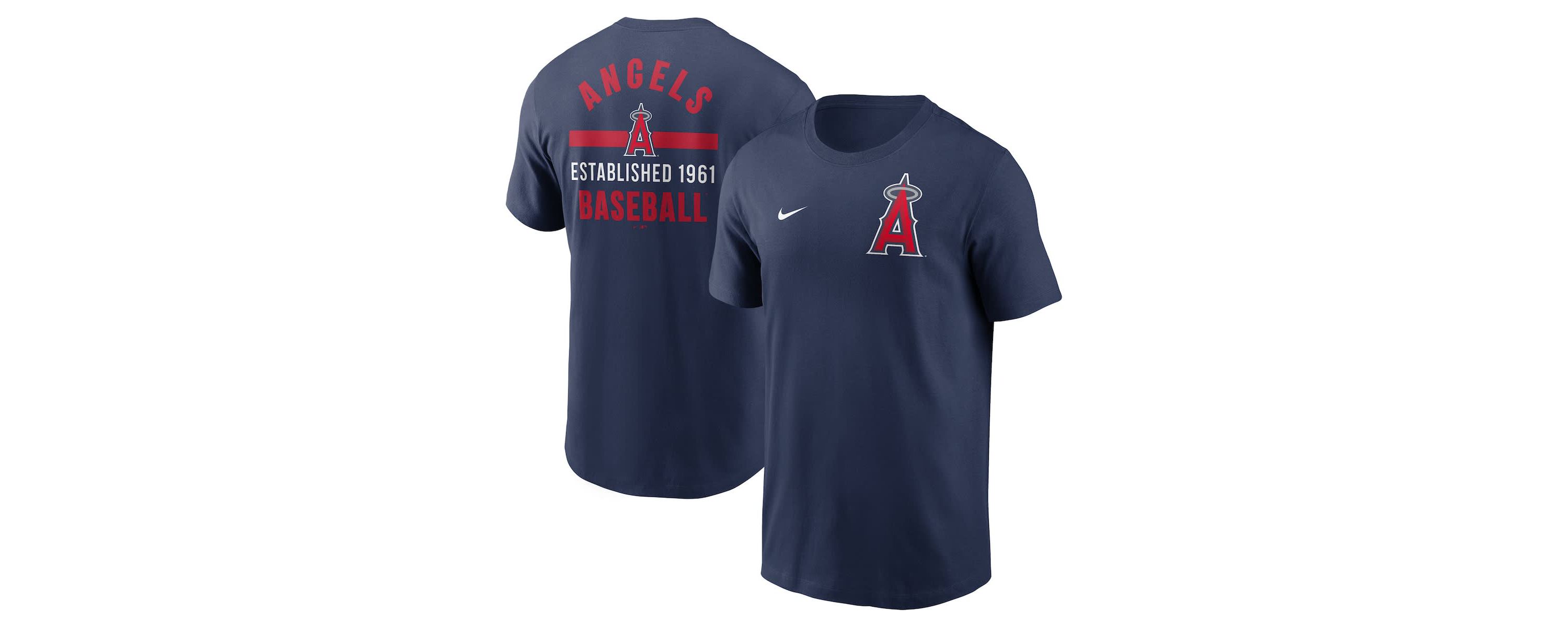 MLB Nike Los Angeles Angels 2-Hit T-Shirt