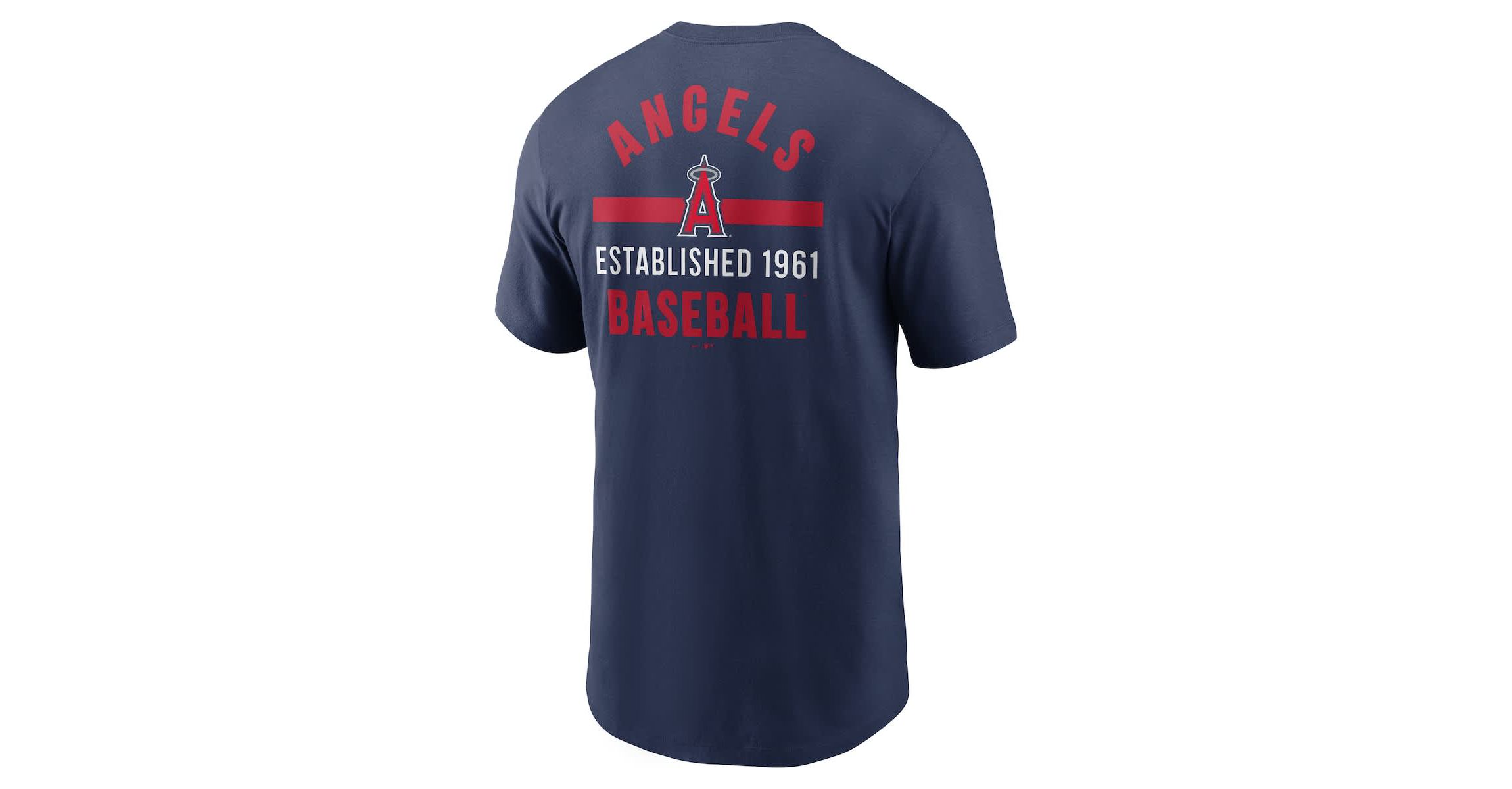 MLB Nike Los Angeles Angels 2-Hit T-Shirt