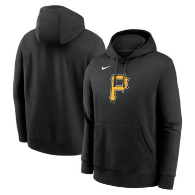 Men's MLB Nike Pittsburgh Pirates Logo Club Fleece Hoodie