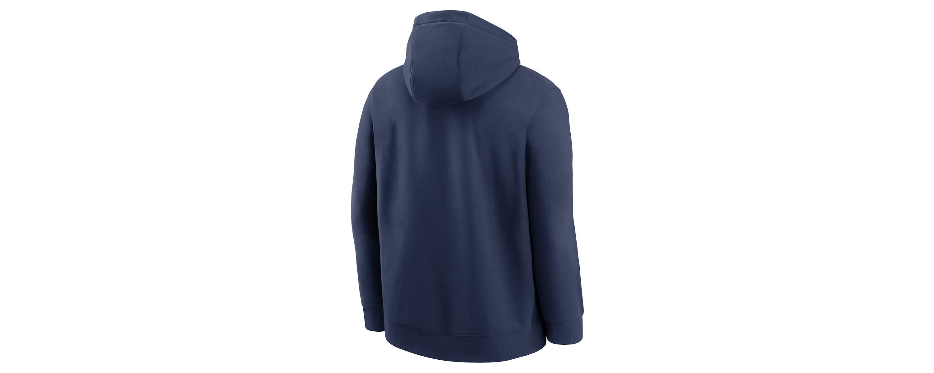 MLB Nike Detroit Tigers Logo Club Fleece Pullover Hoodie