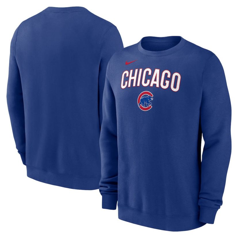 MLB Nike Chicago Cubs Pullover Sweatshirt