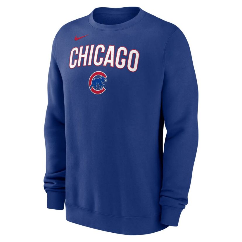 MLB Nike Chicago Cubs Pullover Sweatshirt