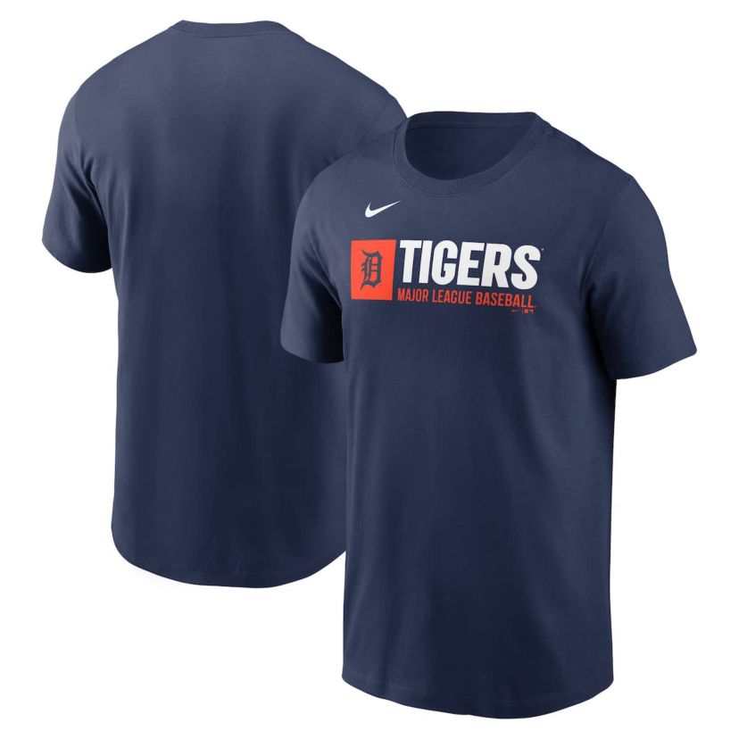 MLB Nike Detroit Tigers Team Block T-Shirt