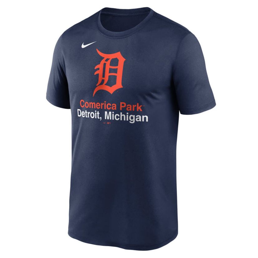 MLB Nike Detroit Tigers Stadium Legend Performance T-Shirt