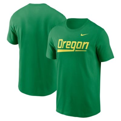 Men's NCAA Nike Oregon Ducks Baseball Wordmark T-Shirt, Green