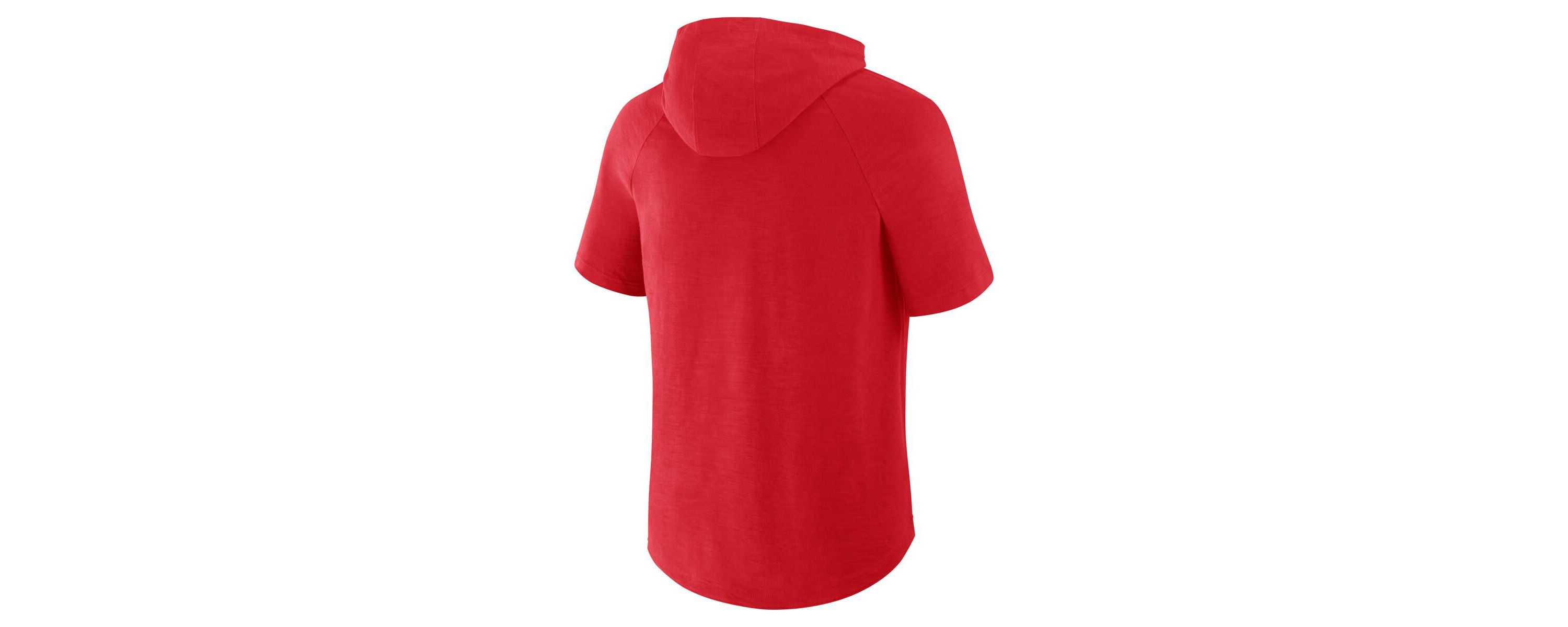 MLB Fanatics Cincinnati Reds Clubhouse Optimal Play Raglan Hoodie T-Shirt