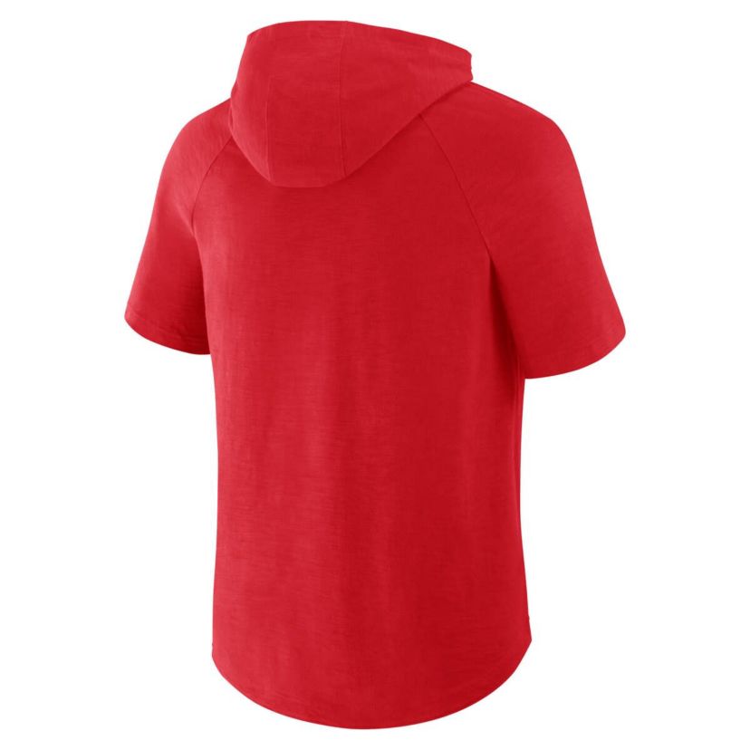 MLB Fanatics Cincinnati Reds Clubhouse Optimal Play Raglan Hoodie T-Shirt