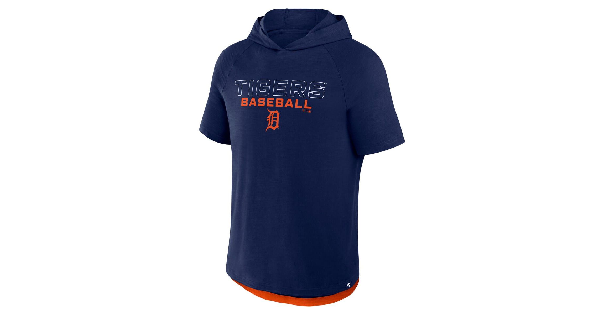 MLB Fanatics Detroit Tigers Clubhouse Optimal Play Raglan Hoodie T-Shirt