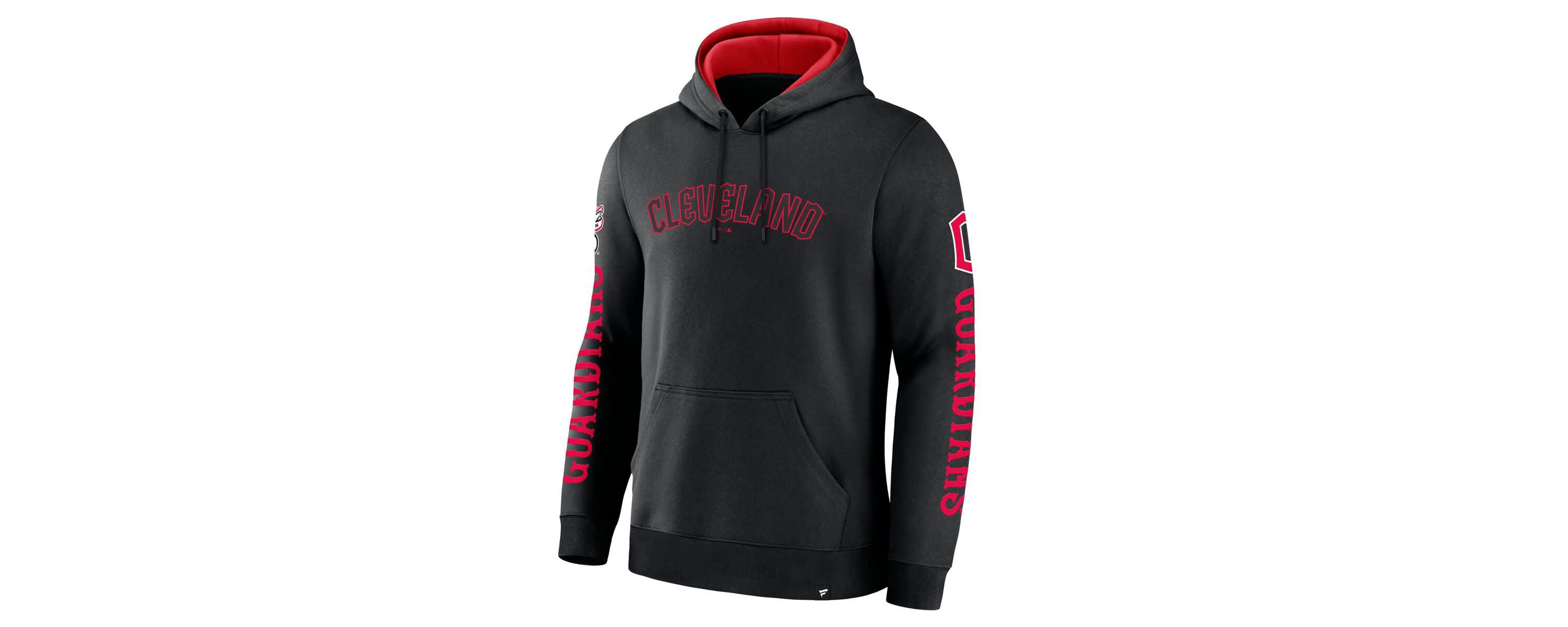 MLB Fanatics Cleveland Guardians Big City Legacy Fleece Pullover Hoodie