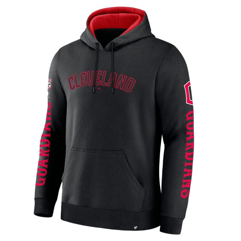 MLB Fanatics Cleveland Guardians Big City Legacy Fleece Pullover Hoodie