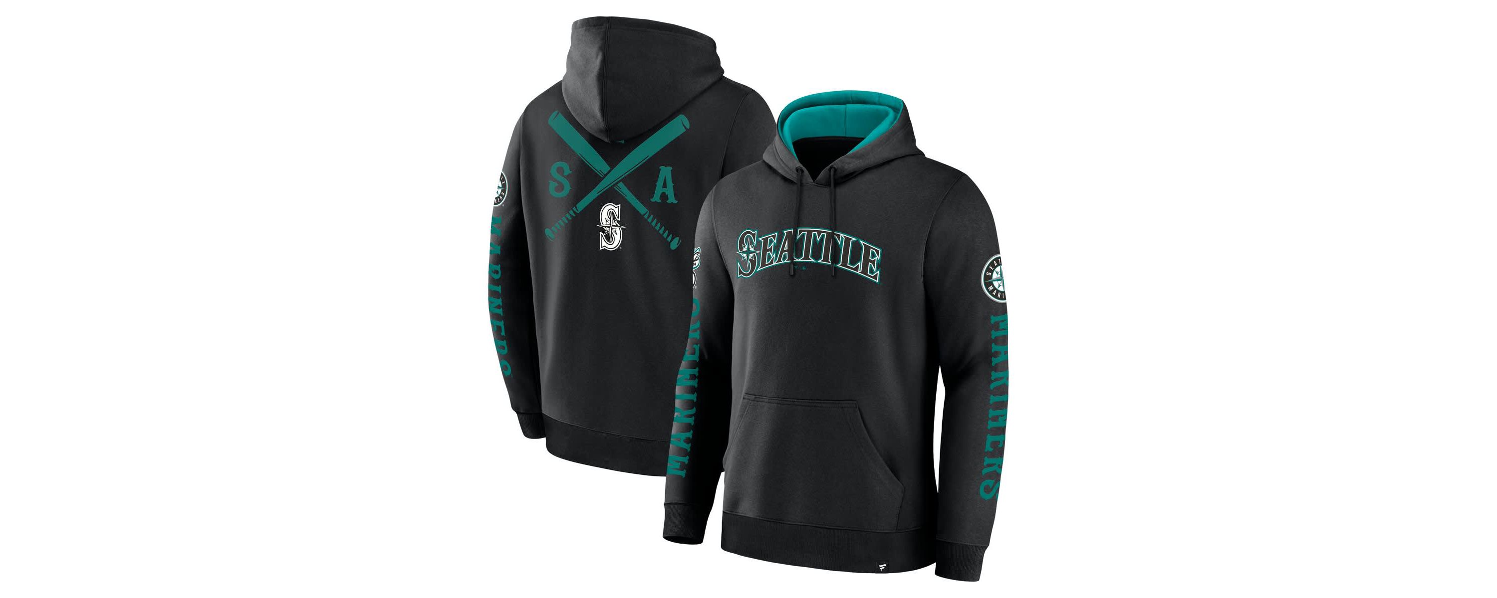 MLB Fanatics Seattle Mariners Big City Legacy Fleece Pullover Hoodie
