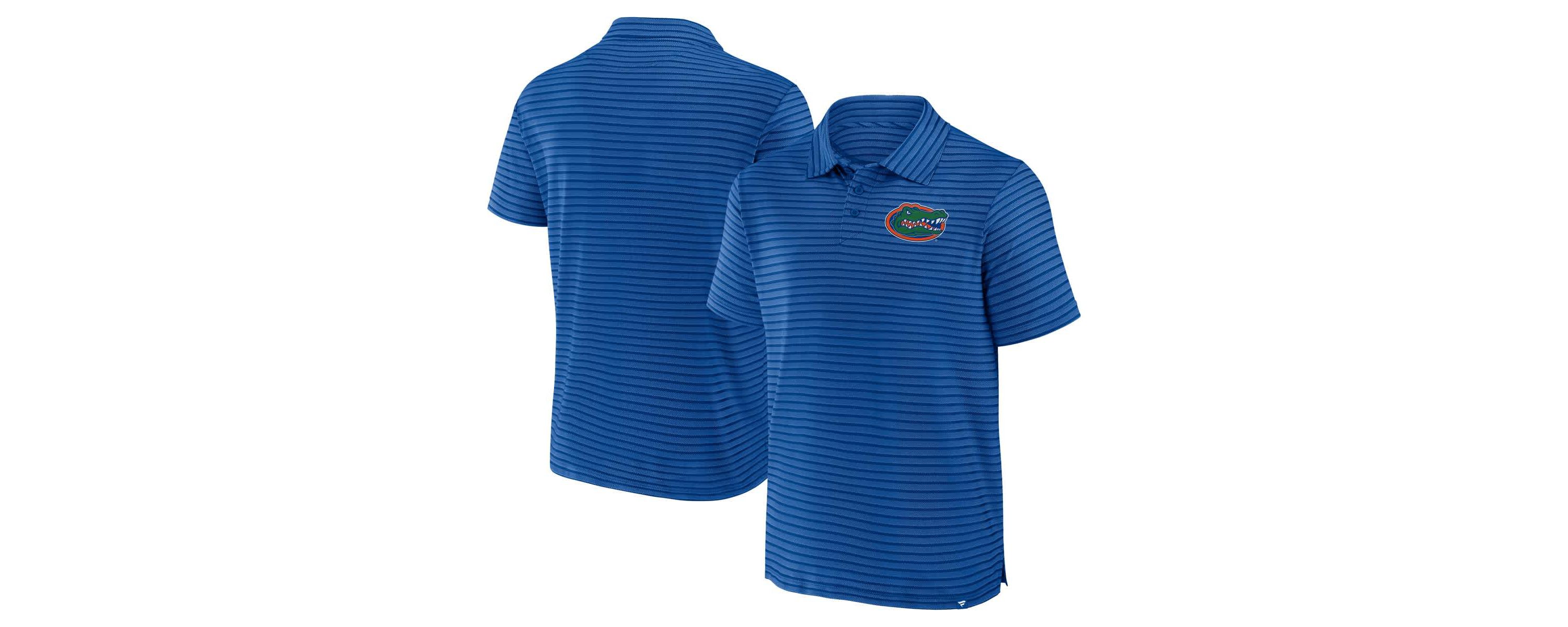 NCAA Fanatics Florida Gators Victory Calls Stripe Polo