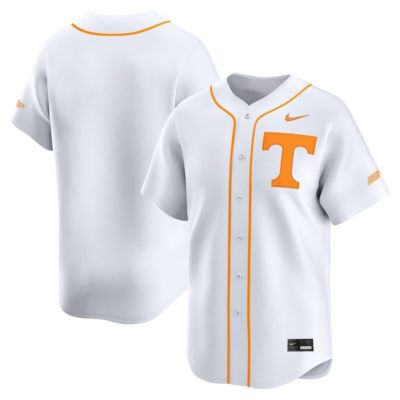 Men's NCAA Nike Tennessee Volunteers NCAA Baseball Limited Jersey, White, 2XL