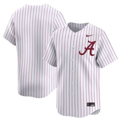 Mens Alabama Crimson Tide NCAA Nike Alabama Tide NCAA Baseball Limited Jersey