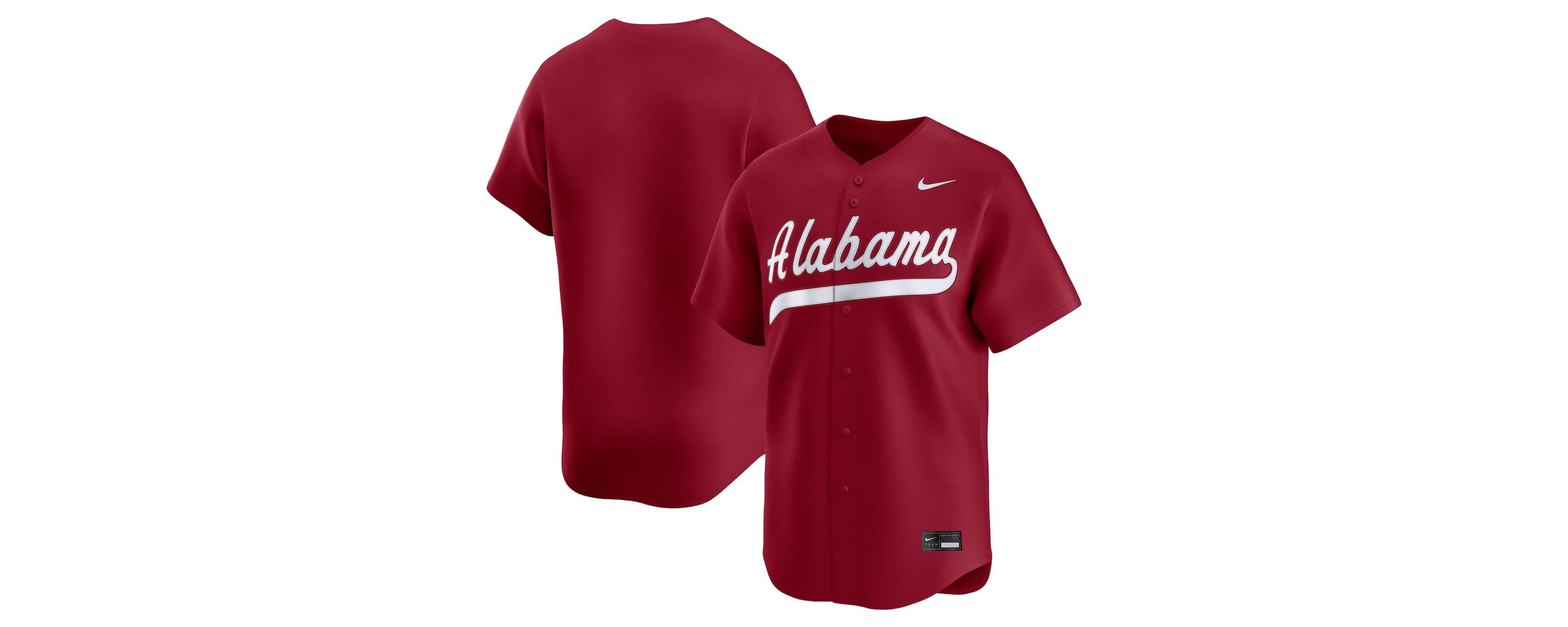 Alabama Crimson Tide NCAA Nike Alabama Tide NCAA Limited Baseball Jersey