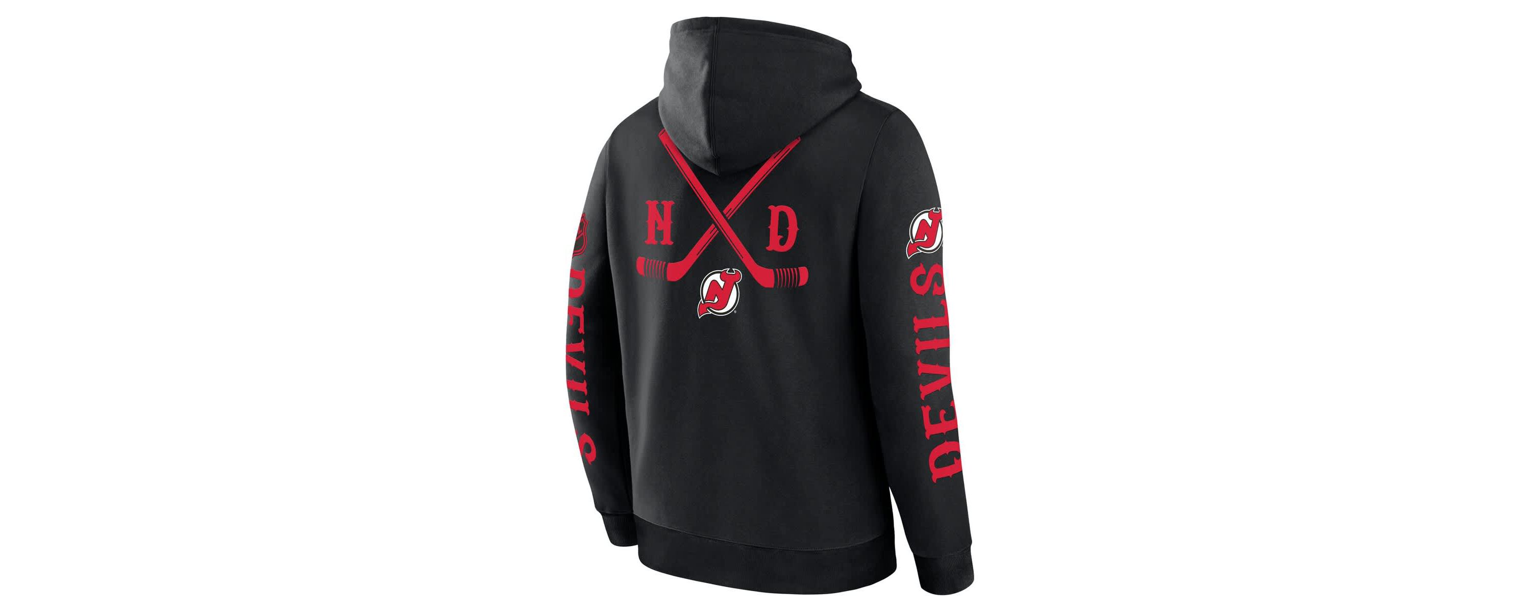 NHL Fanatics New Jersey Devils Big City Legacy Fleece Pullover Hoodie