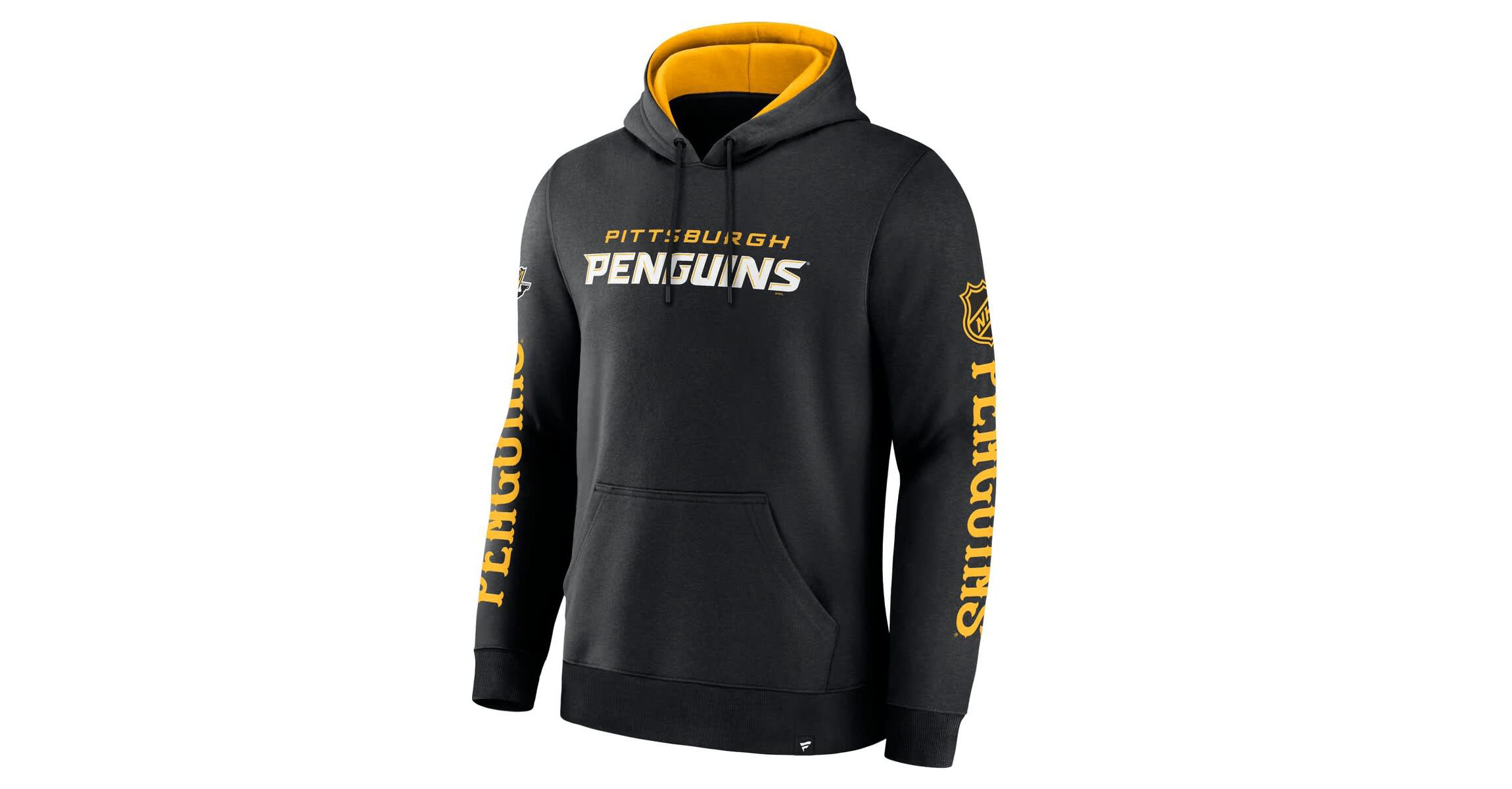 NHL Fanatics Pittsburgh Penguins Big City Legacy Fleece Pullover Hoodie