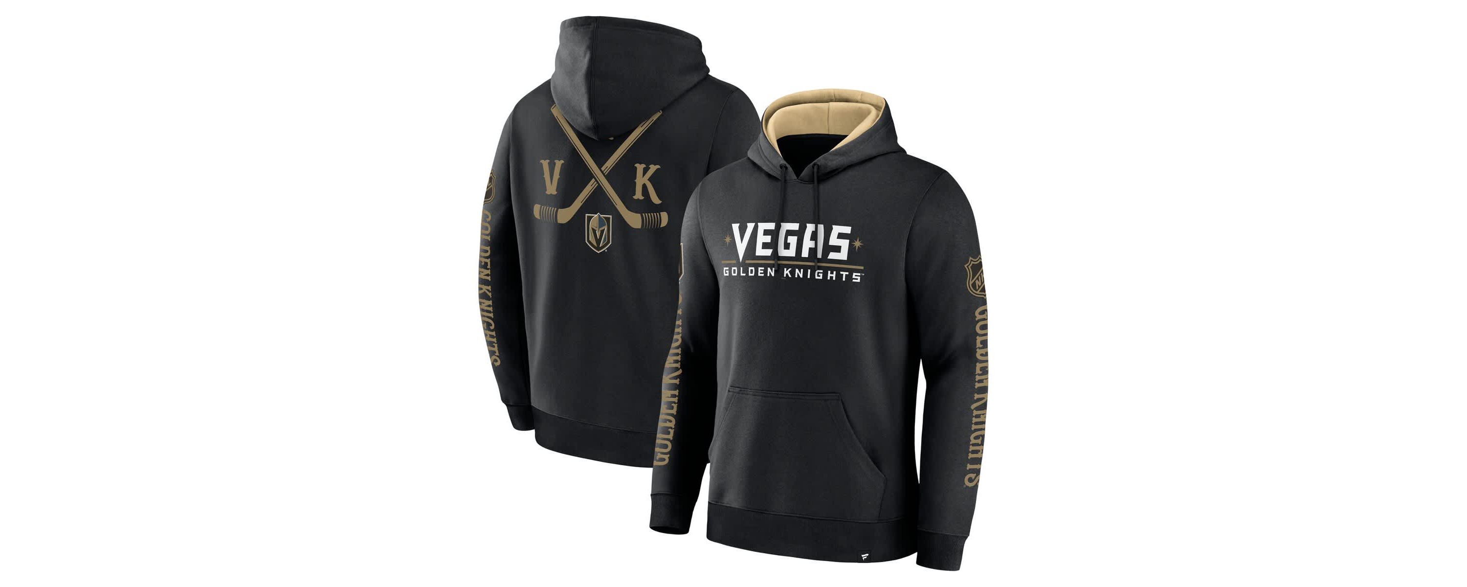 NHL Fanatics Vegas Golden Knights Big City Legacy Fleece Pullover Hoodie