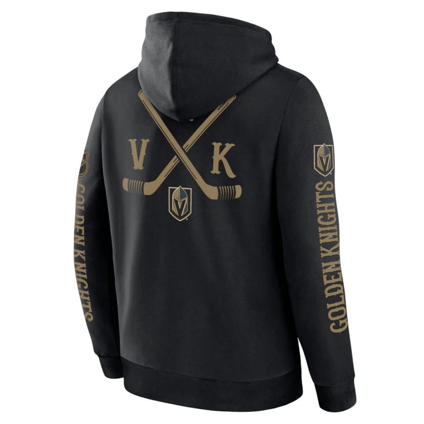 NHL Fanatics Vegas Golden Knights Big City Legacy Fleece Pullover Hoodie