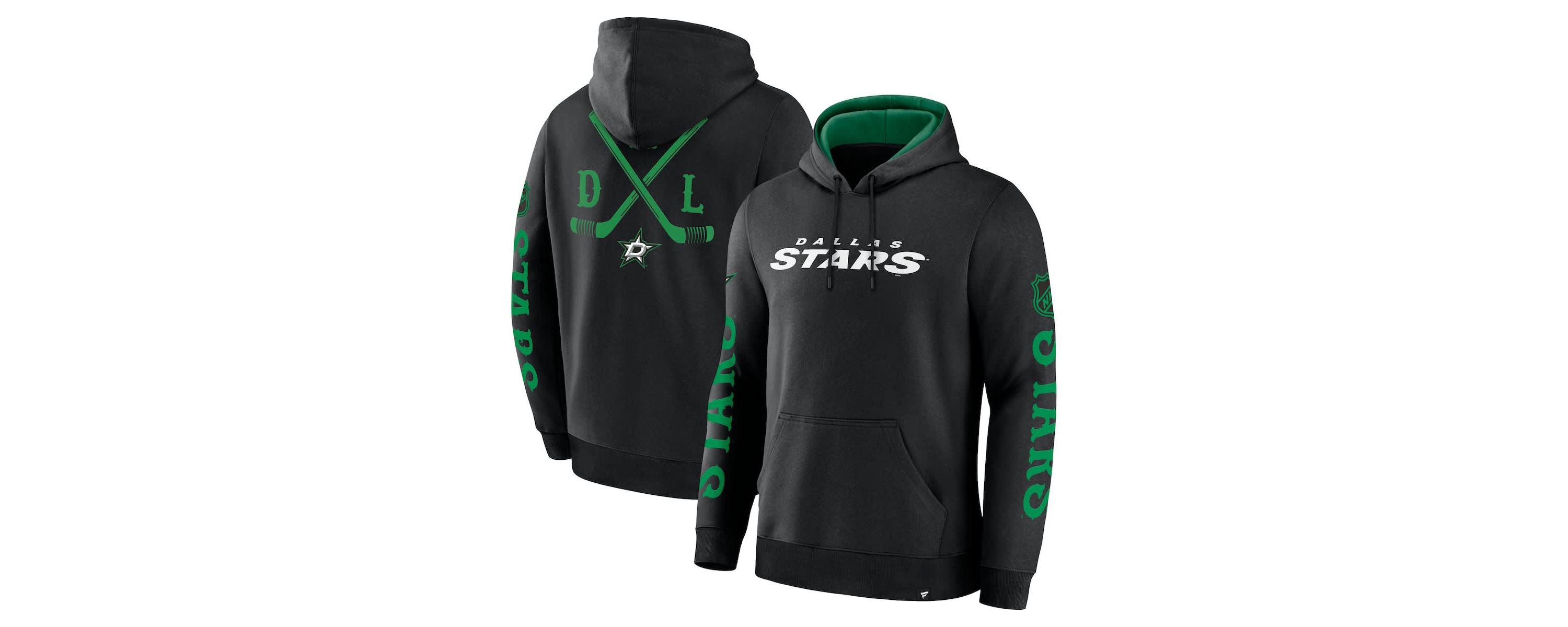 NHL Fanatics Dallas Stars Big City Legacy Fleece Pullover Hoodie