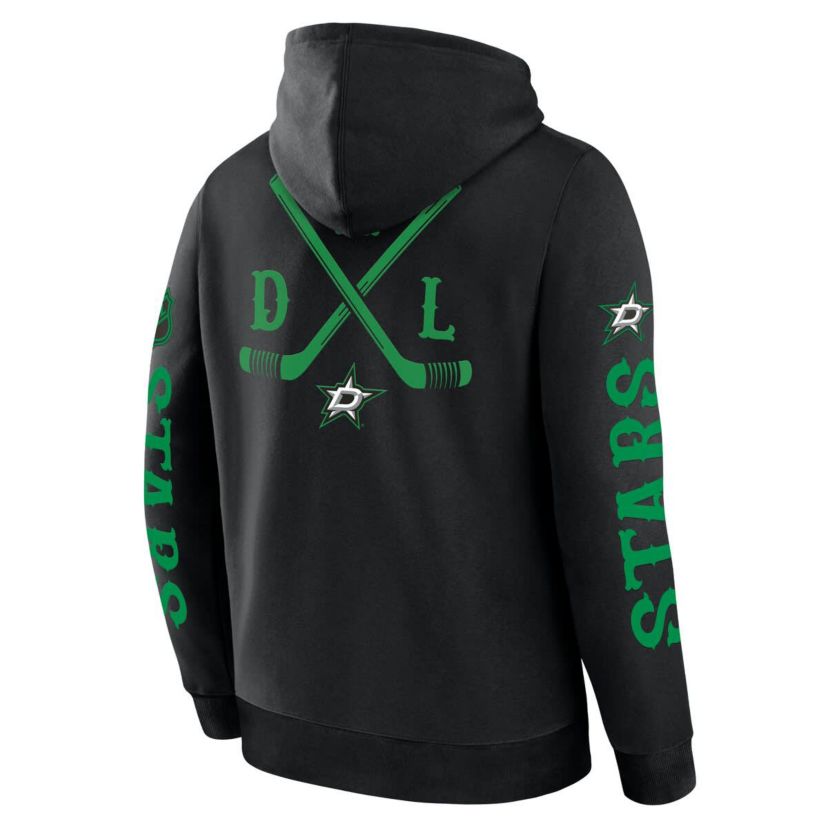 NHL Fanatics Dallas Stars Big City Legacy Fleece Pullover Hoodie