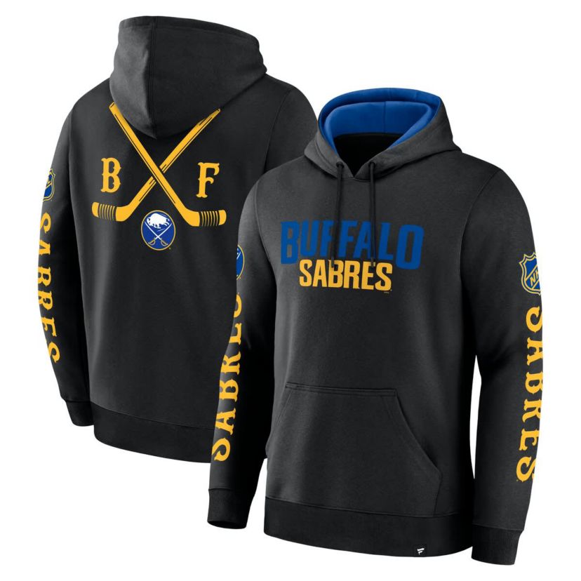 NHL Fanatics Buffalo Sabres Big City Legacy Fleece Pullover Hoodie