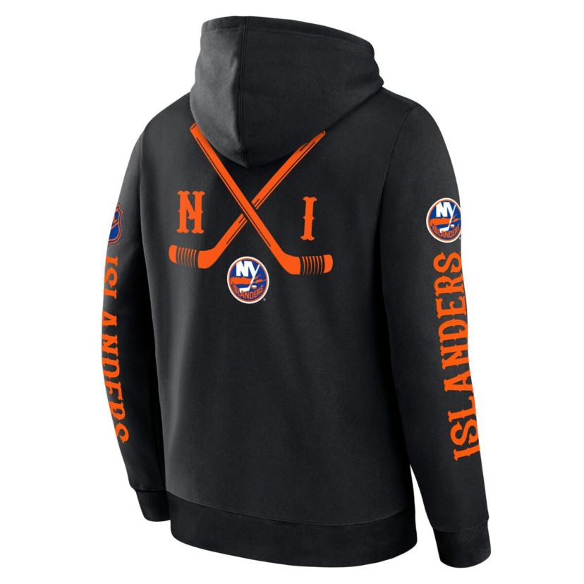 NHL Fanatics New York Islanders Big City Legacy Fleece Pullover Hoodie