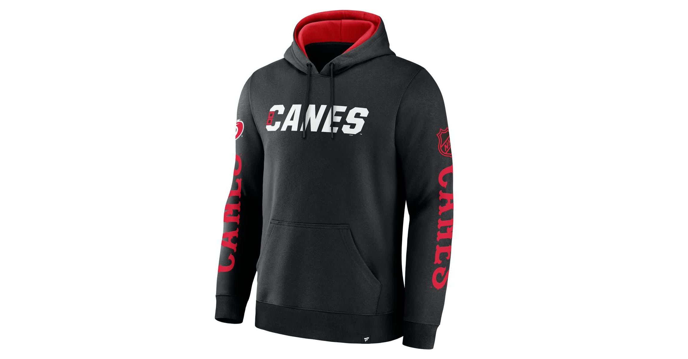 NHL Fanatics Carolina Hurricanes Big City Legacy Fleece Pullover Hoodie