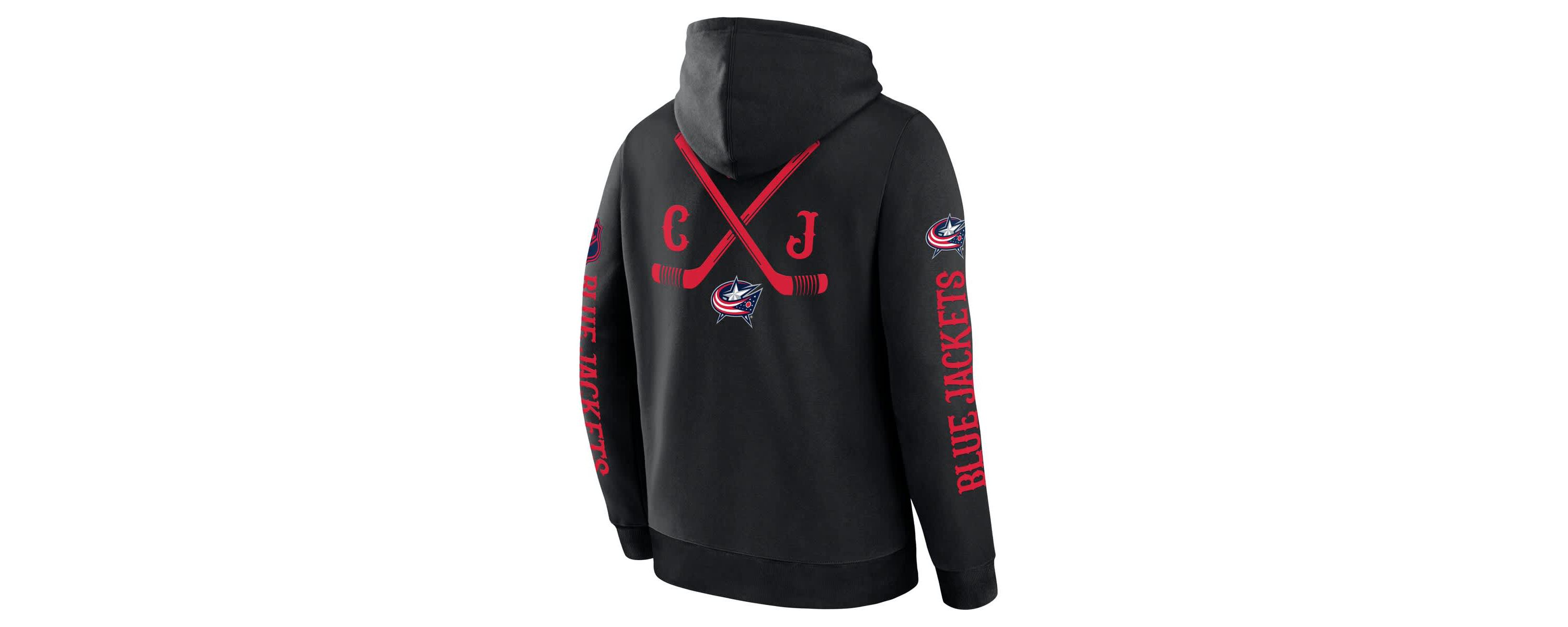 NHL Fanatics Columbus Jackets Big City Legacy Fleece Pullover Hoodie