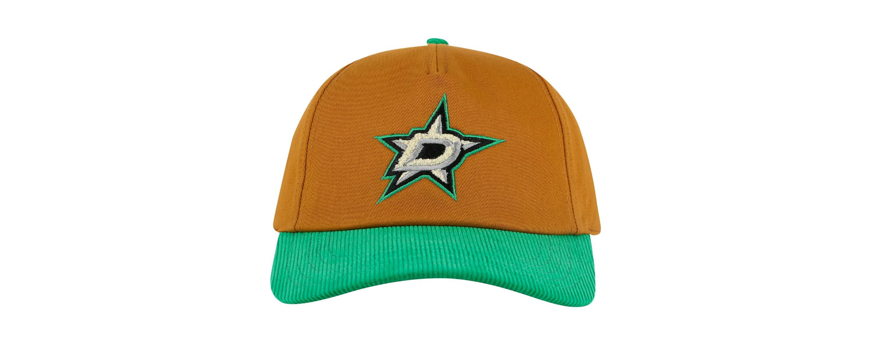 NHL Tan/Kelly Dallas Stars Burnett Adjustable Hat