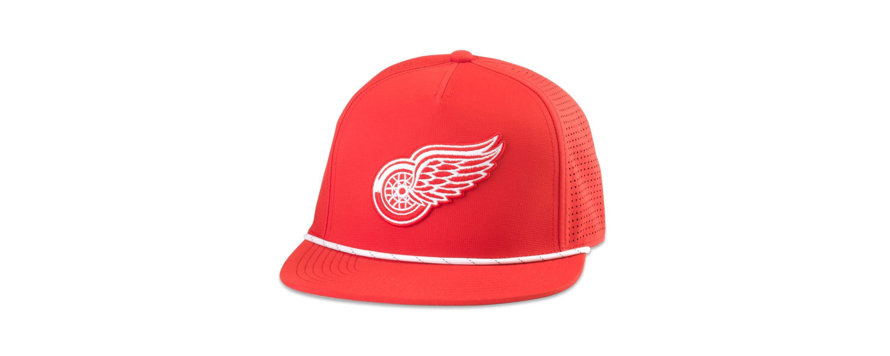 NHL Detroit Wings Buxton Pro Tech Adjustable Hat
